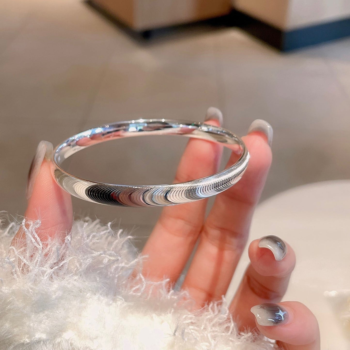 ✨🌙 Captiva Todas las Miradas – La Pulsera de Piedra Ojo de Gato Pulida 🌙✨