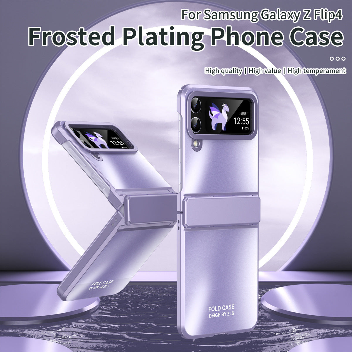 Funda protectora metálica de una sola pieza para Samsung Flip Series