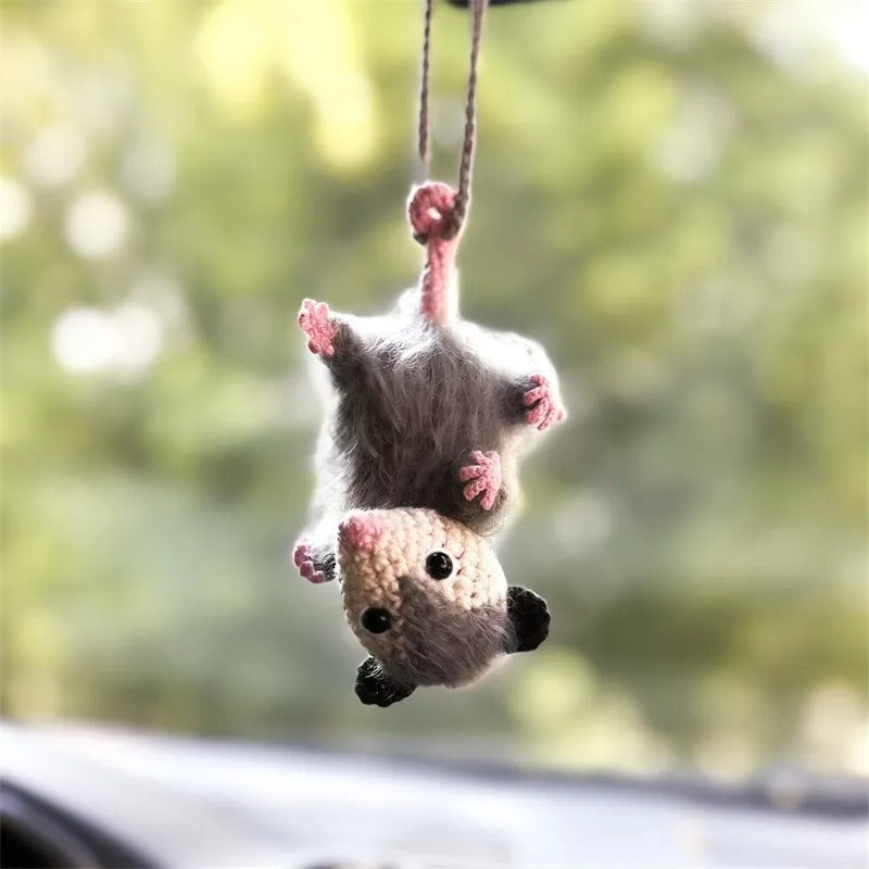 🐭❤️ Handmade Felt Mouse Charm - Your Pocket-Sized Companion! ❤️🐭