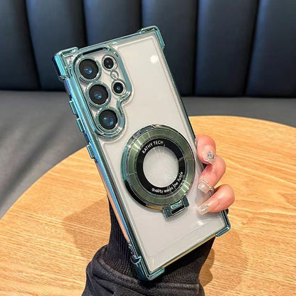 Funda con protección y soporte magnético para Samsung Serie S