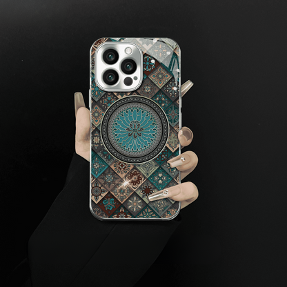 Funda con diseño de flor de loto azul para iPhone - Compra 2: ENVÍO GRATIS🛫 y 40 % DE DESCUENTO en la segunda🔥