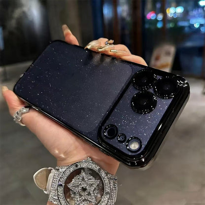 Funda translúcida Starry Galaxy para iPhone