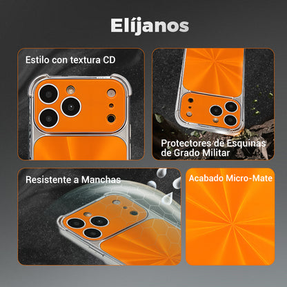 Funda con textura de CD a prueba de caídas en las cuatro esquinas para 🍎 - Compra 2: ENVÍO GRATIS🛫 y 40 % DE DESCUENTO en el segundo🔥