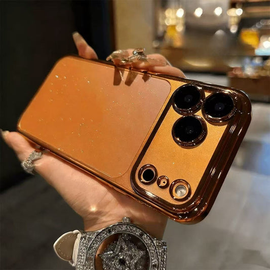 Funda translúcida Starry Galaxy para iPhone