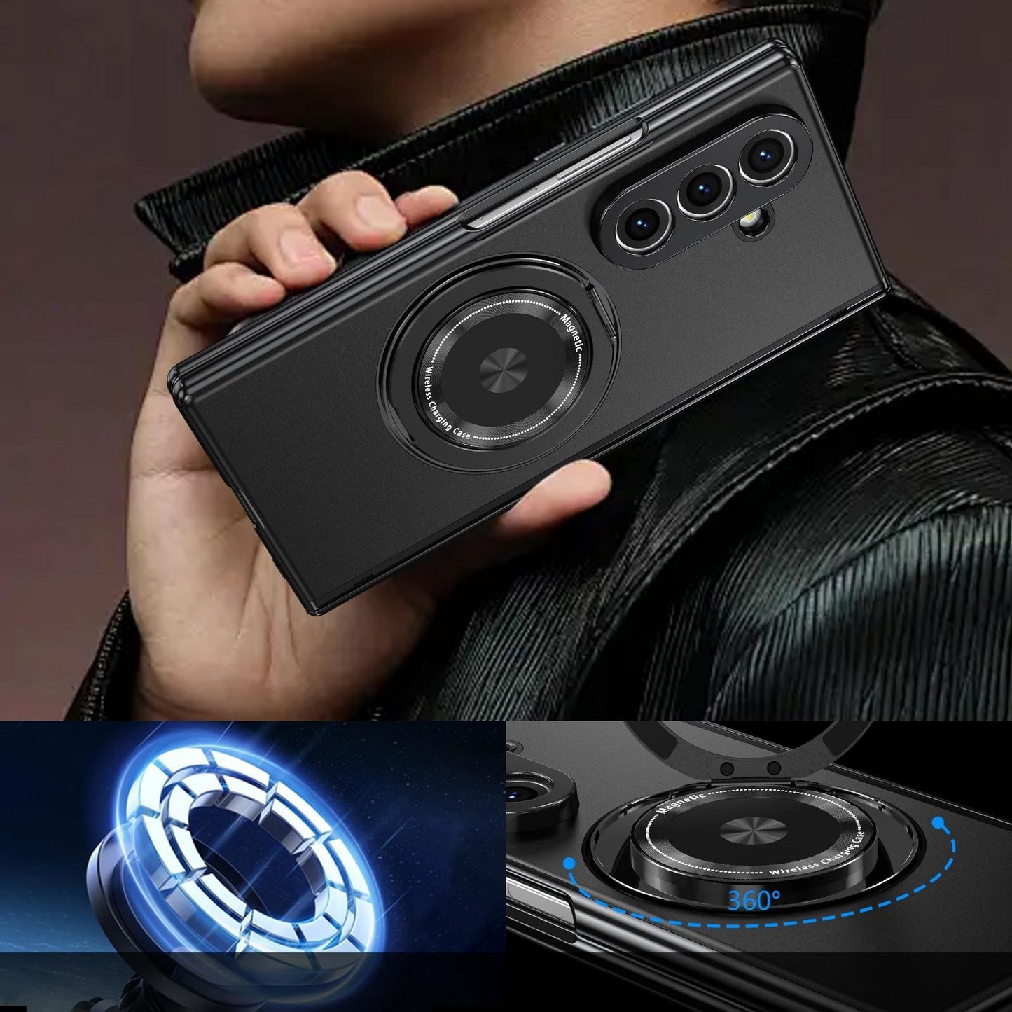 Funda Magnética Para Samsung Fold Series