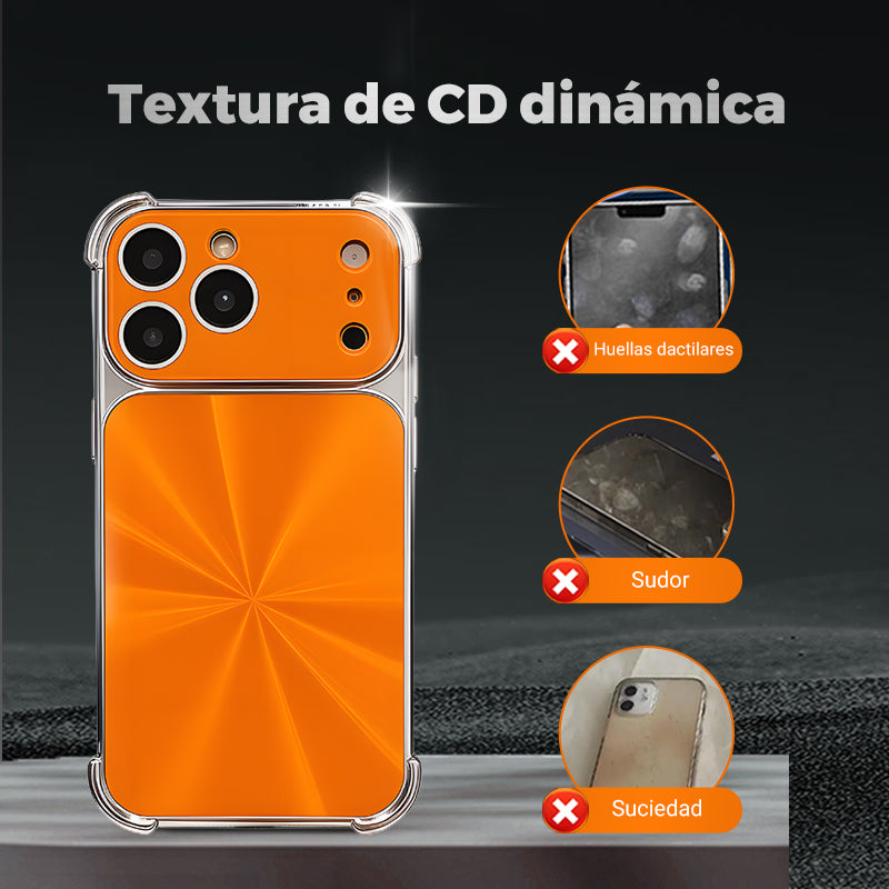 Funda con textura de CD a prueba de caídas en las cuatro esquinas para 🍎 - Compra 2: ENVÍO GRATIS🛫 y 40 % DE DESCUENTO en el segundo🔥