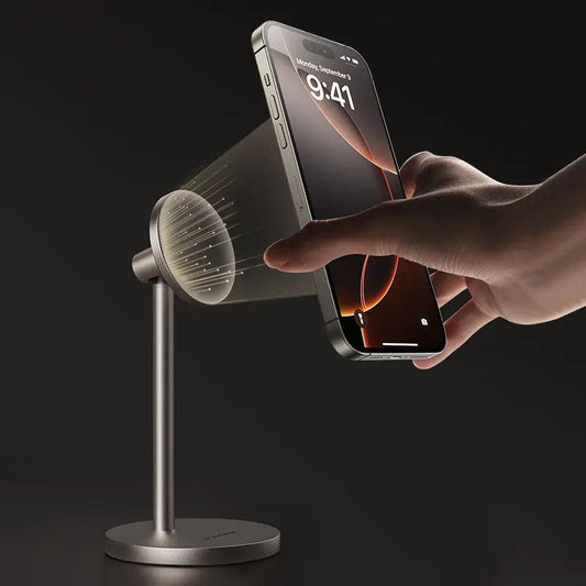 ✨ Soporte magnético minimalista para teléfono | Potencia invisible, libera tus manos ✨