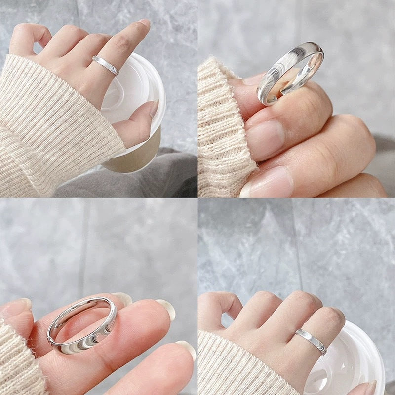 💍✨ Captura el Resplandor Misterioso – Anillo de Piedra Ojo de Gato con Pulido Espejo ✨💍