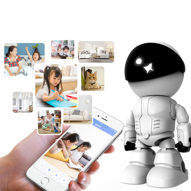 Cámara Robot de Detección de Movimiento Interior Inalámbrica-🛬Oferta de envío gratuito por tiempo limitado🔥