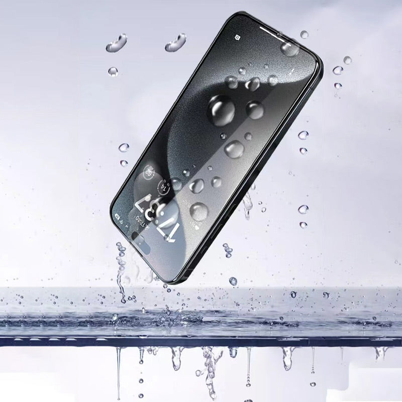 Juego de protectores de pantalla resistentes a golpes, polvo y antihuellas