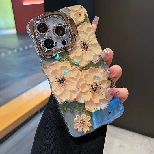 Elegante funda Peonía para iPhone