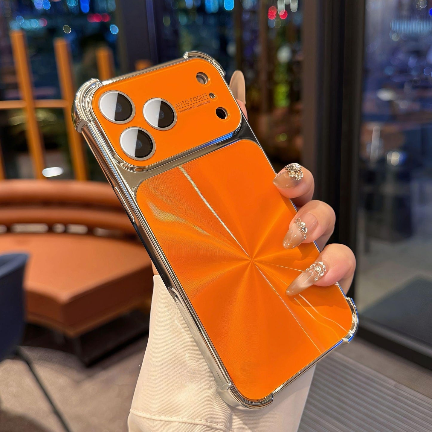 Funda con textura de CD a prueba de caídas en las cuatro esquinas para iPhone - Compra 2: ENVÍO GRATIS🛫 y 40 % DE DESCUENTO en el segundo🔥