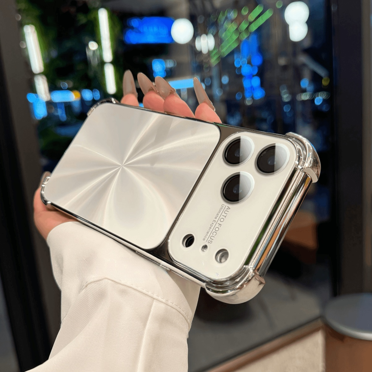 Funda con textura de CD a prueba de caídas en las cuatro esquinas para iPhone - Compra 2: ENVÍO GRATIS🛫 y 40 % DE DESCUENTO en el segundo🔥