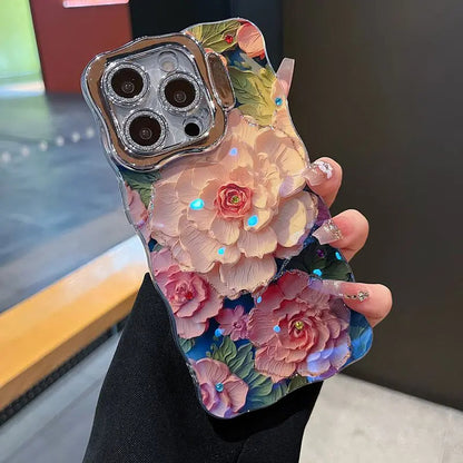 Elegante funda Peonía para iPhone