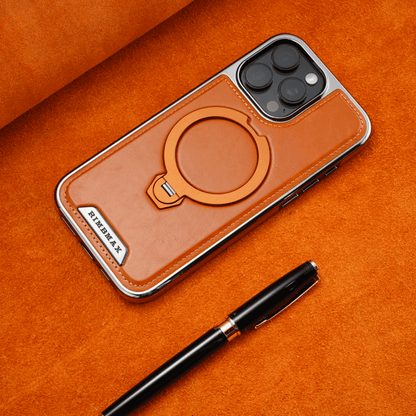 Funda con soporte magnético de metal para iPhone