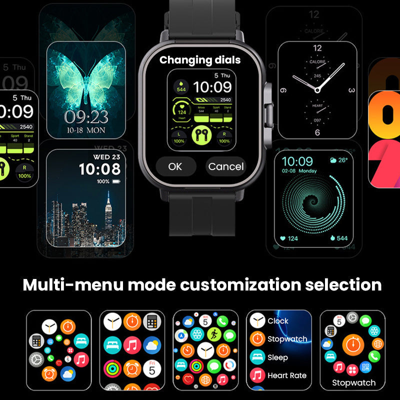 🔥2025 nueva venta caliente🔥 2 en 1 auriculares Bluetooth Smartwatch