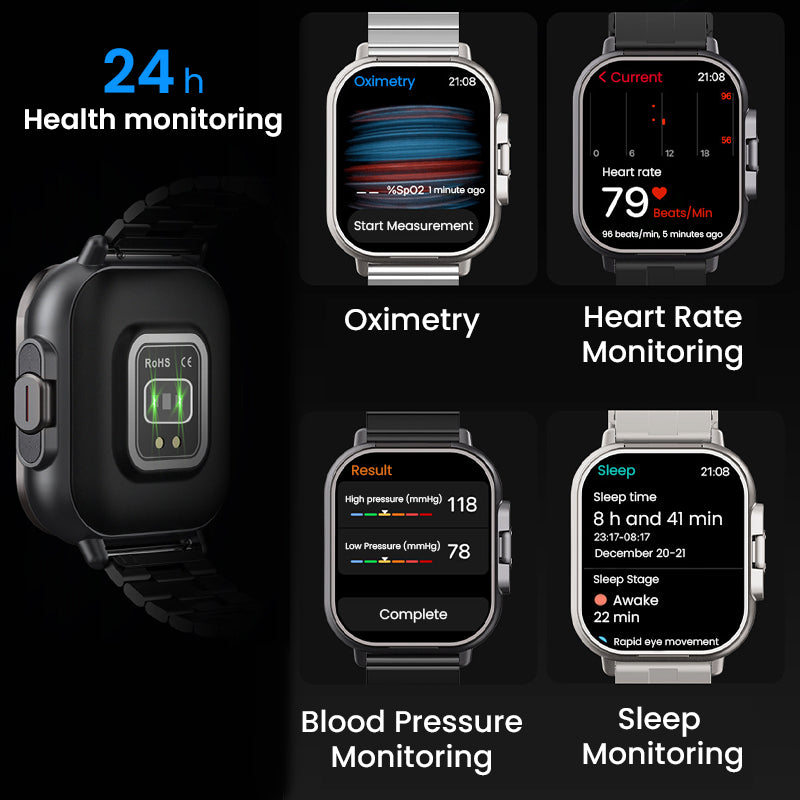 🔥2025 nueva venta caliente🔥 2 en 1 auriculares Bluetooth Smartwatch