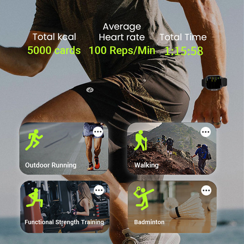 🔥2025 nueva venta caliente🔥 2 en 1 auriculares Bluetooth Smartwatch