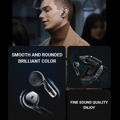 🔥2025 nueva venta caliente🔥 2 en 1 auriculares Bluetooth Smartwatch
