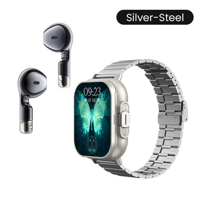 🔥2025 nueva venta caliente🔥 2 en 1 auriculares Bluetooth Smartwatch