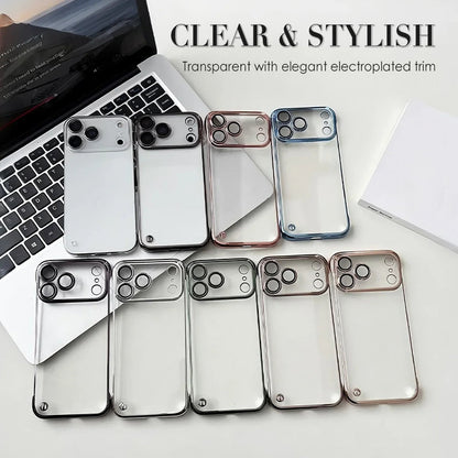 Funda metálica semitransparente para iPhone 17 Series