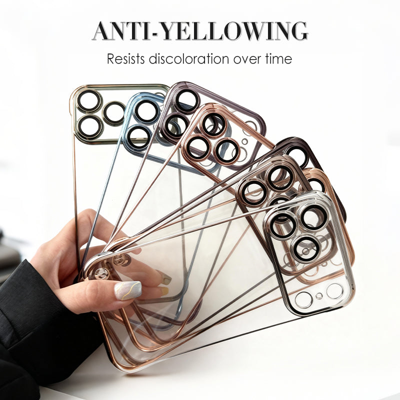 Funda metálica semitransparente para iPhone 17 Series