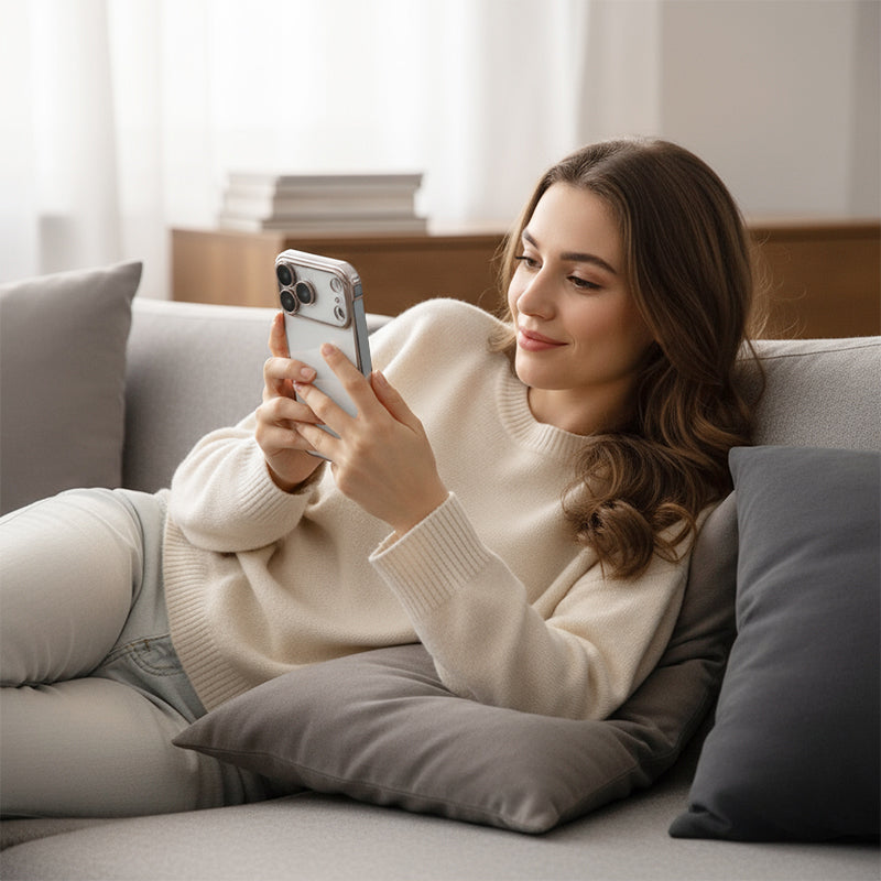 Funda metálica semitransparente para iPhone 17 Series