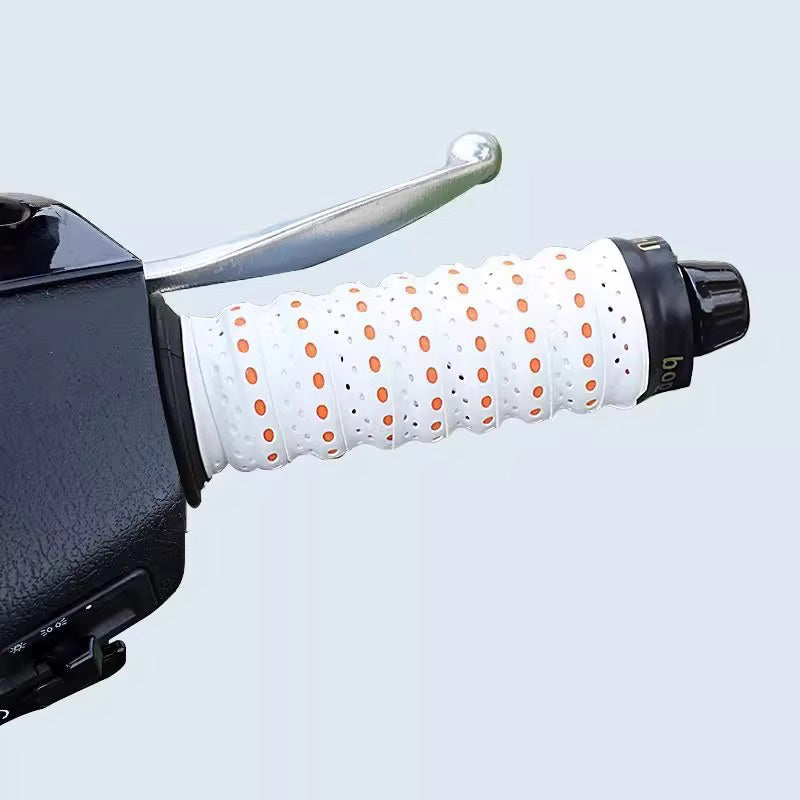 💯Cinta antideslizante de silicona suave para manillares de motocicleta
