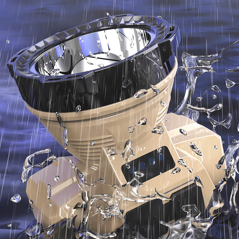 ⚡ Linterna frontal de alta potencia con iluminación ultrarradia hasta 50 metros