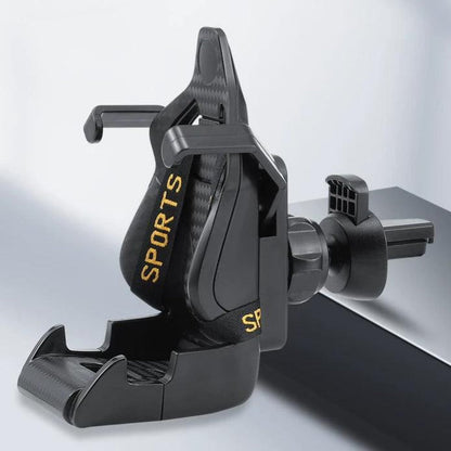 🏎️✨ El Soporte para Móvil ASIENTO DE CARRERAS - ¡Donde tu Móvil Encuentra Seguridad de Grado Profesional! ✨🏎️